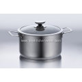 Economic Stainless Steel Saucepan with Lid Stockpot